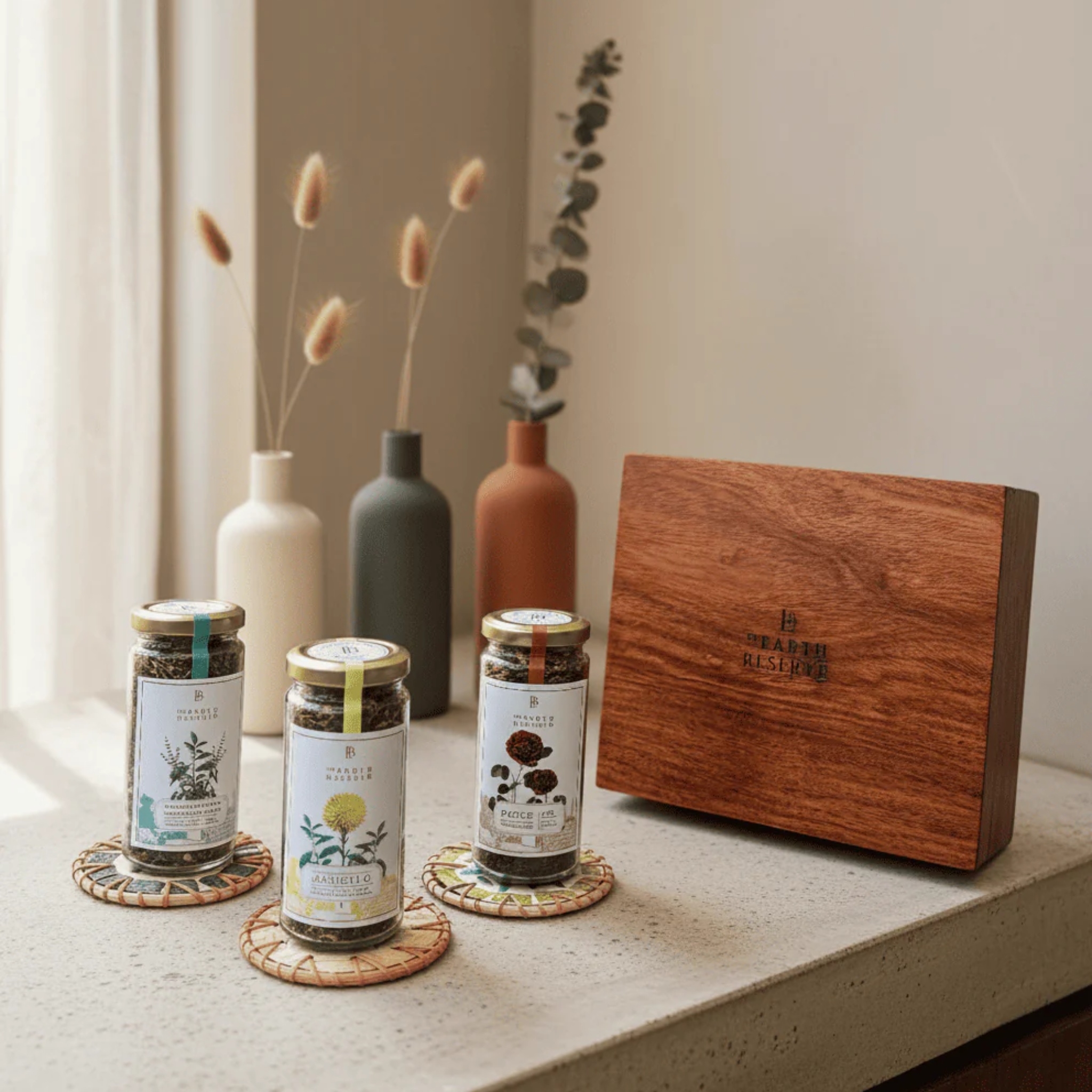 The Wooden Tea Chest