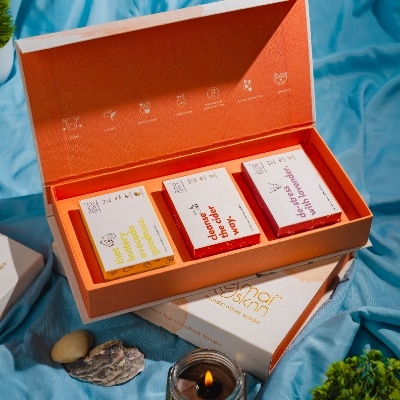 Three Handcrafted Soaps Gift Hamper!