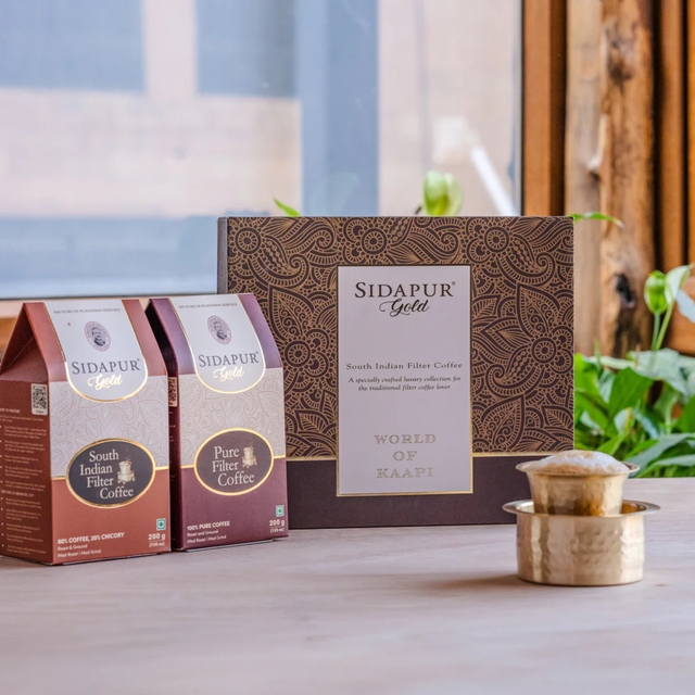 World of Kaapi - Sidapur Gold - Filter Coffee Gift Box
