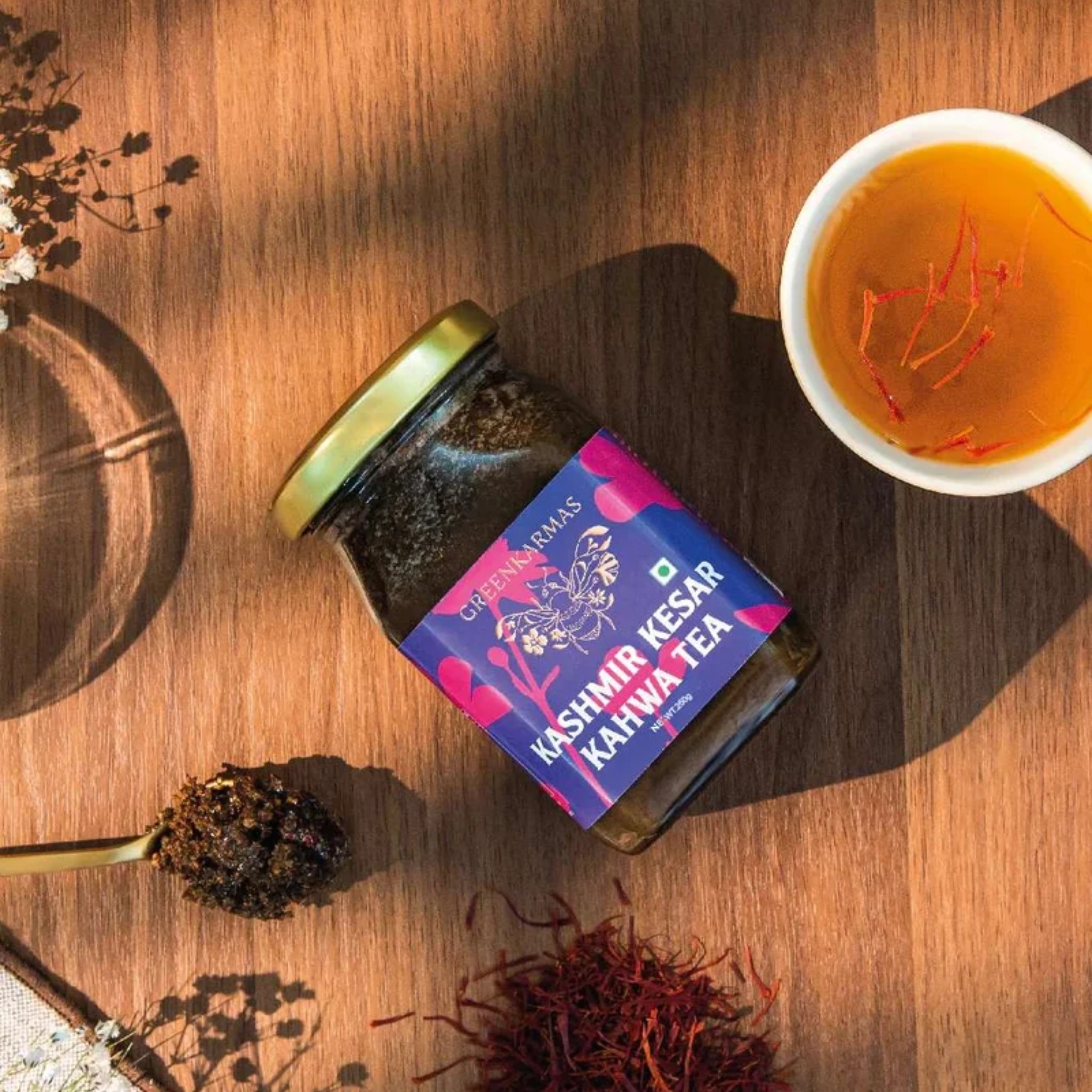 Kashmir Kesar Kahwa Tea - Ayurvedic