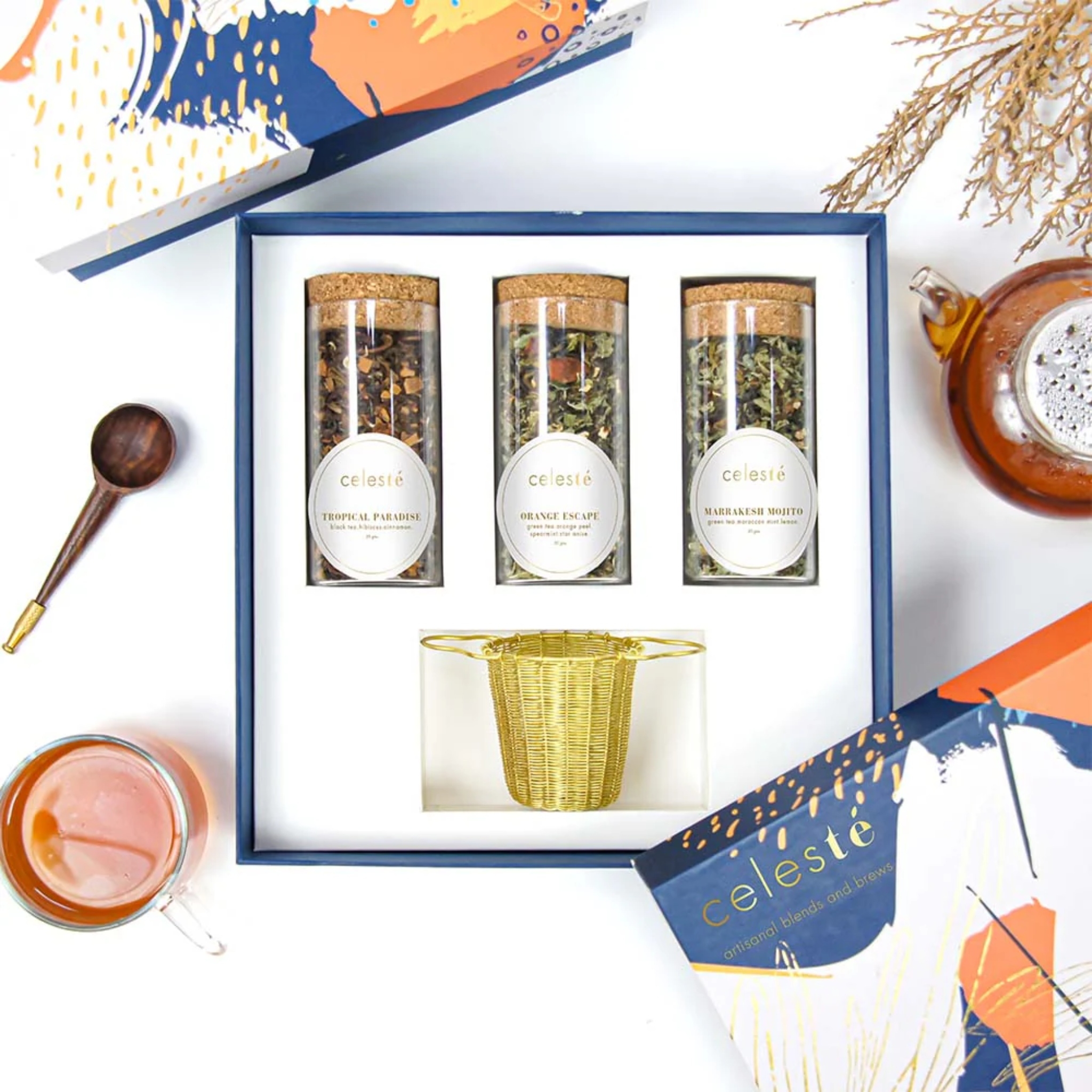 Tea Gift Box | Zest by Celestial Brew Estates India (OPC) Pvt Ltd. | Tooffi