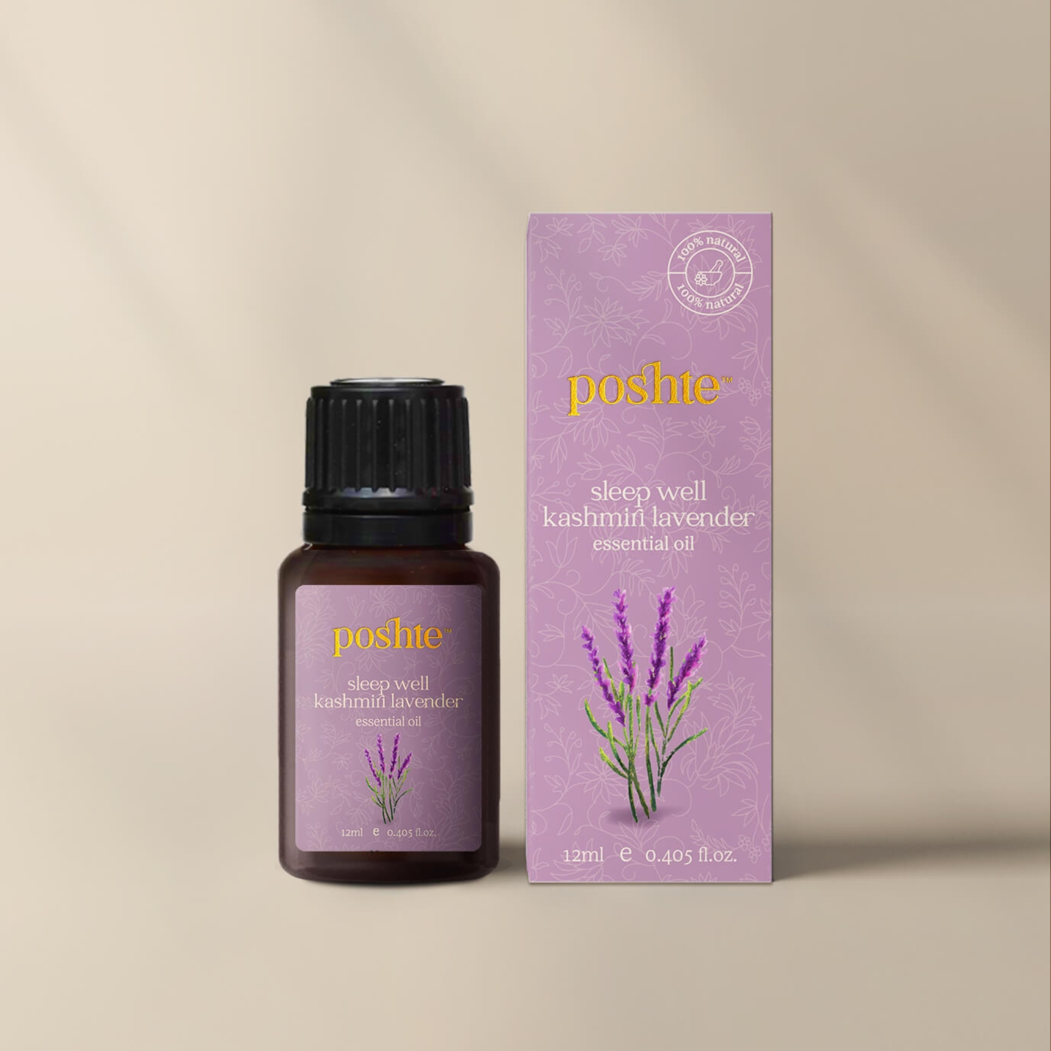 Sleep Well Kashmiri Lavender Essential Oil 12ml