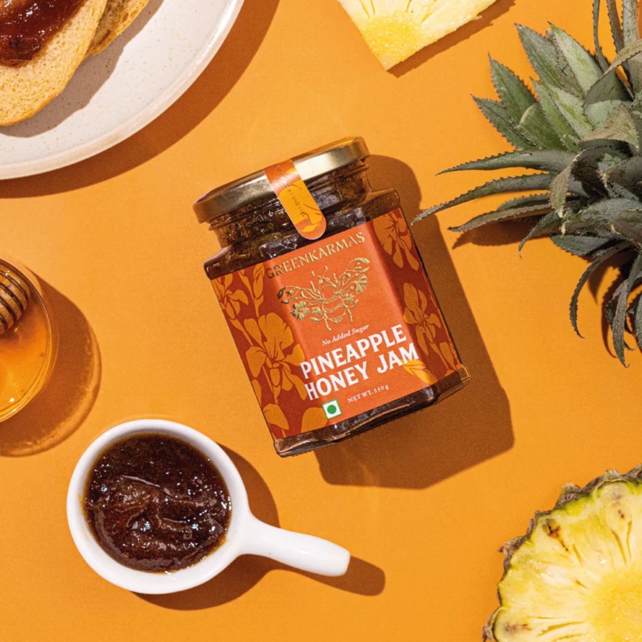 Pineapple Honey Jam