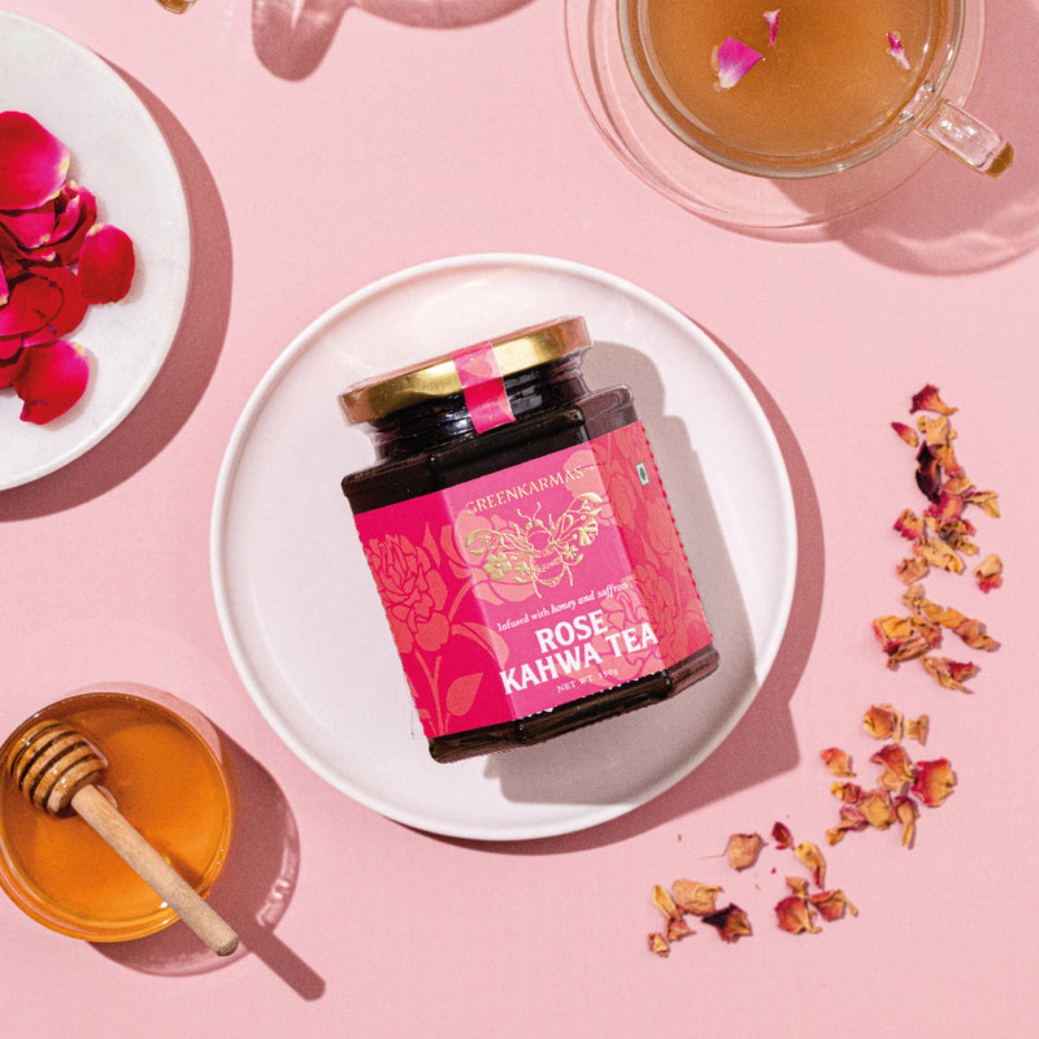 Rose Kahwa Tea -Ayurvedic