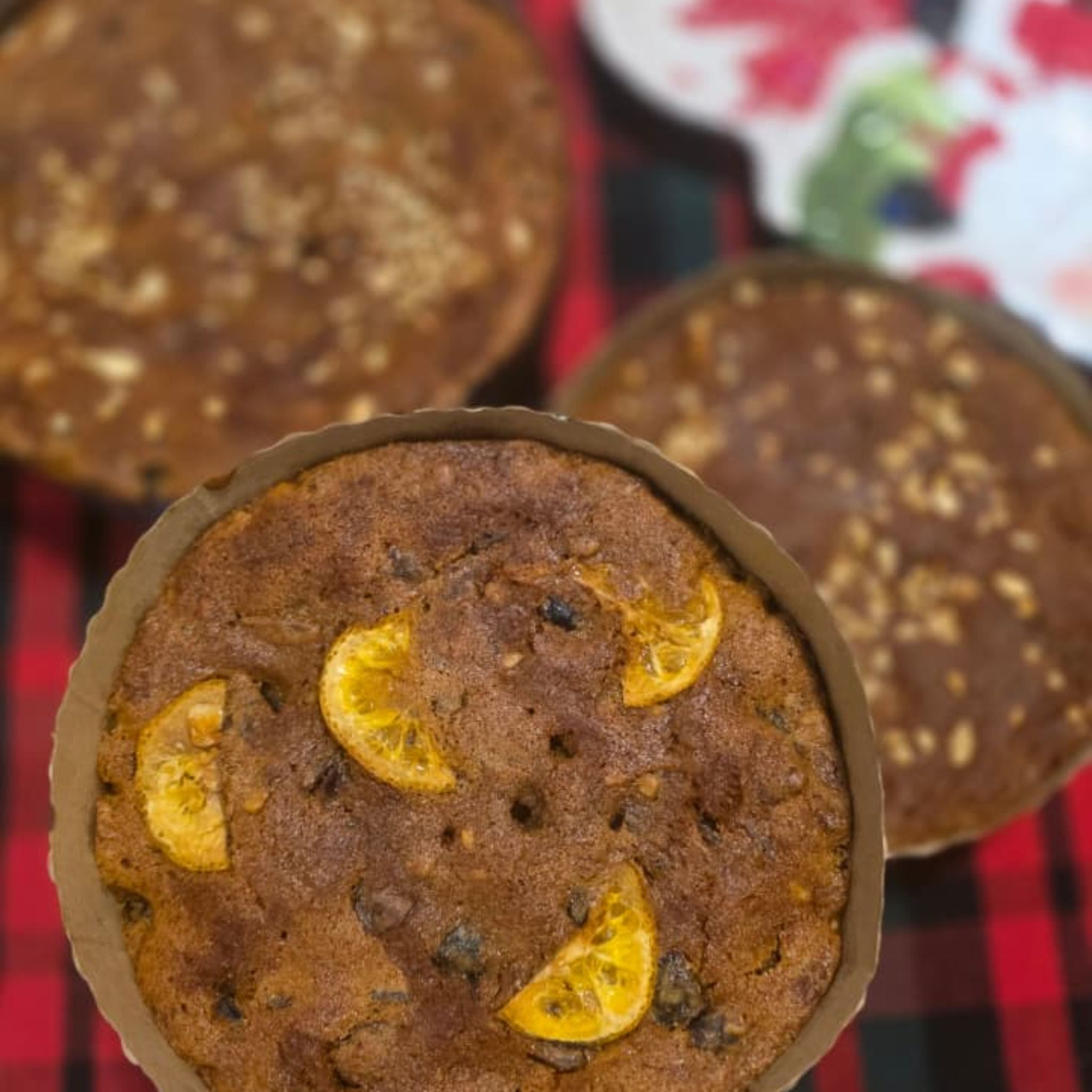 Rich fruit Christmas cake