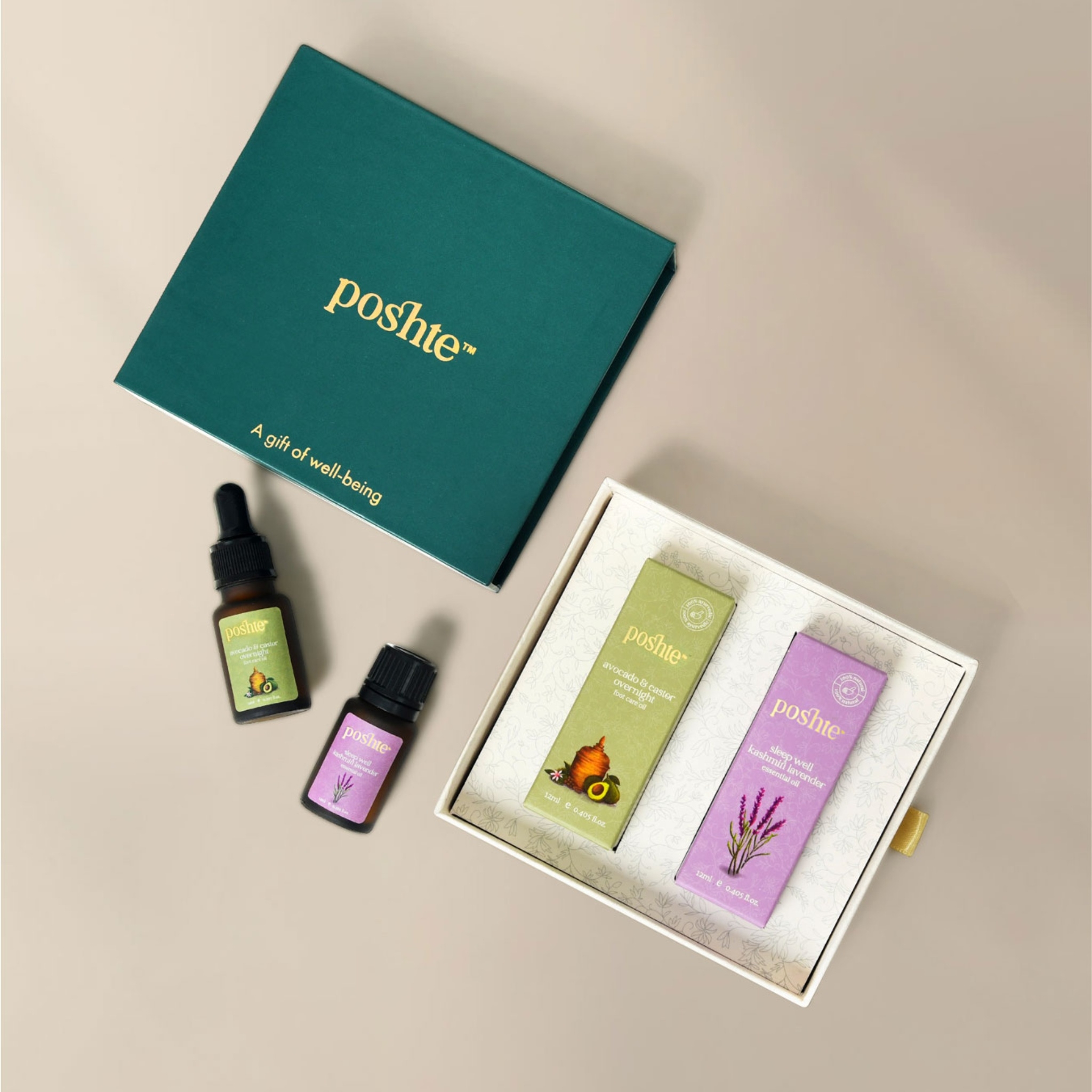 Luxurious Well-being Gift Set by Poshte | Tooffi