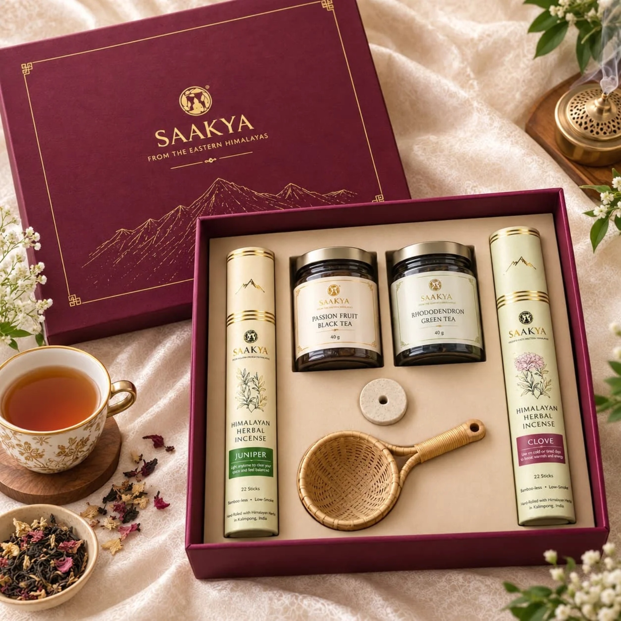 Himalayan Wellness Gift Box by Saakya- Luxury Himalayan Products & Experiences | Tooffi