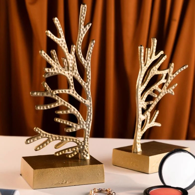 Metal Book Ends - Tree of Life