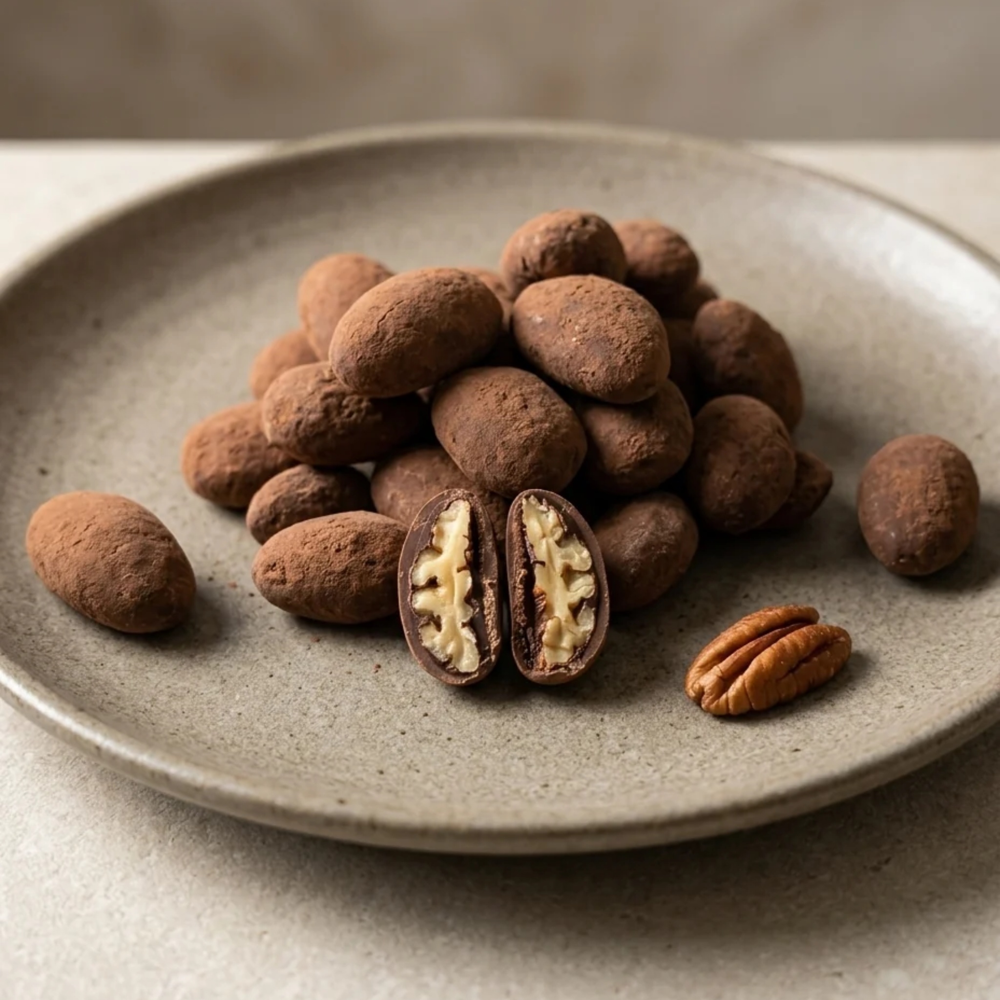 Pecan Chocolate Coffee Dragées
