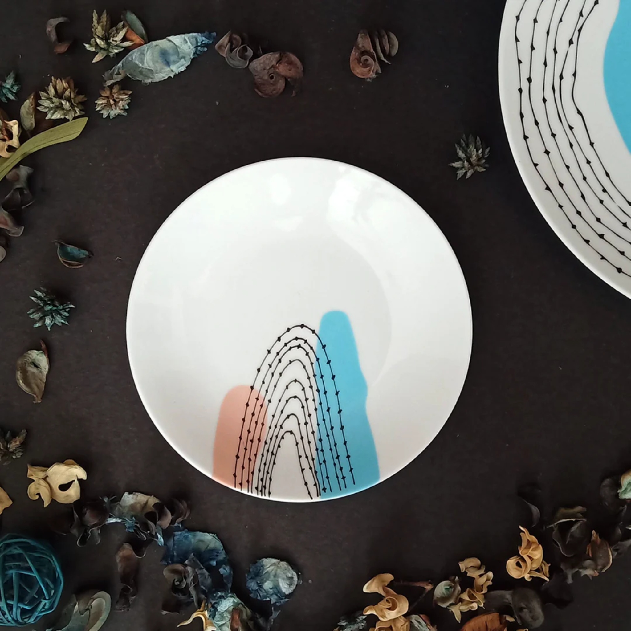 Tranquil Oasis - Quarter / Snack Plate