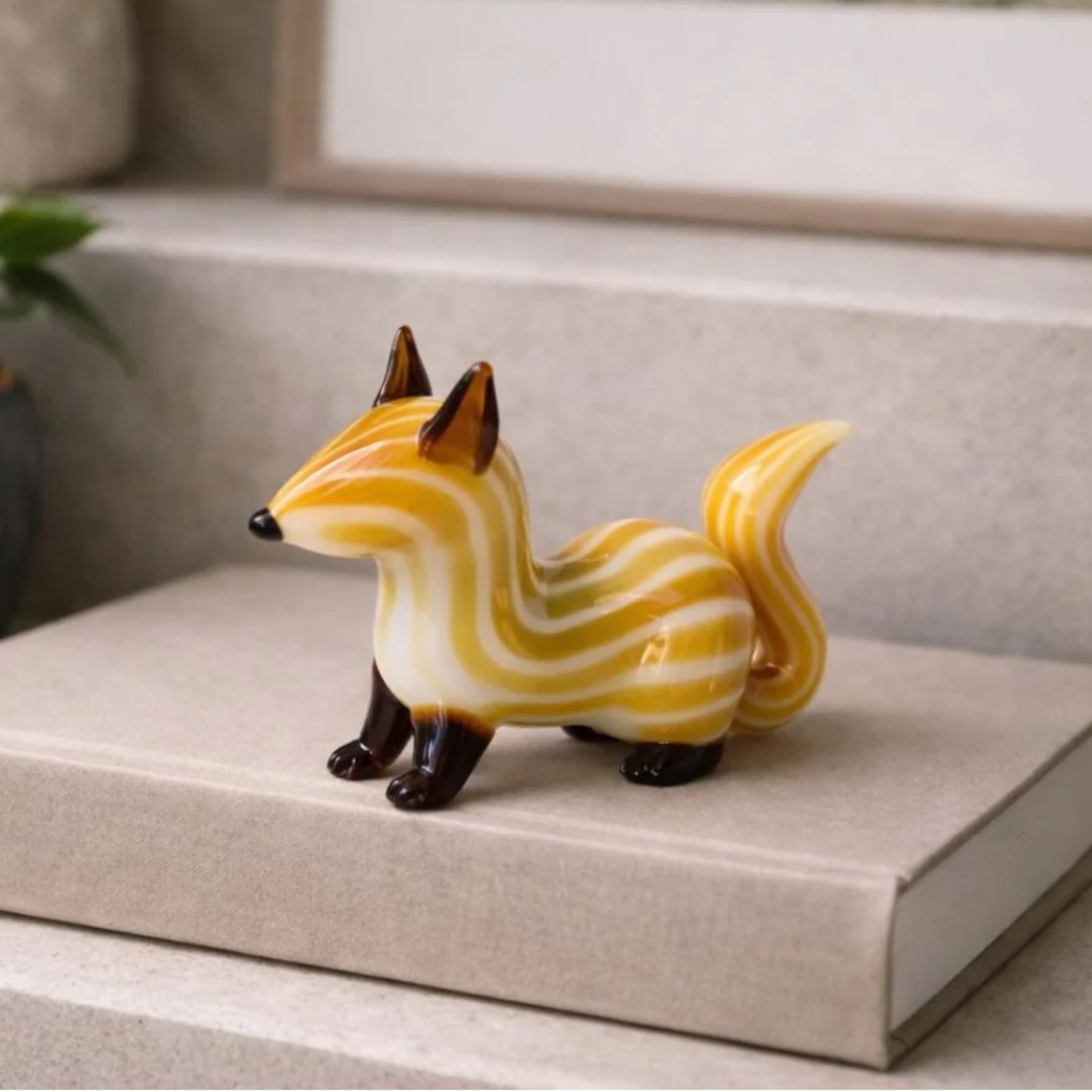 Morning Light Gilhari- The Gentle Watcher by RUSTIC HORSE GLASS STUDIO | Tooffi