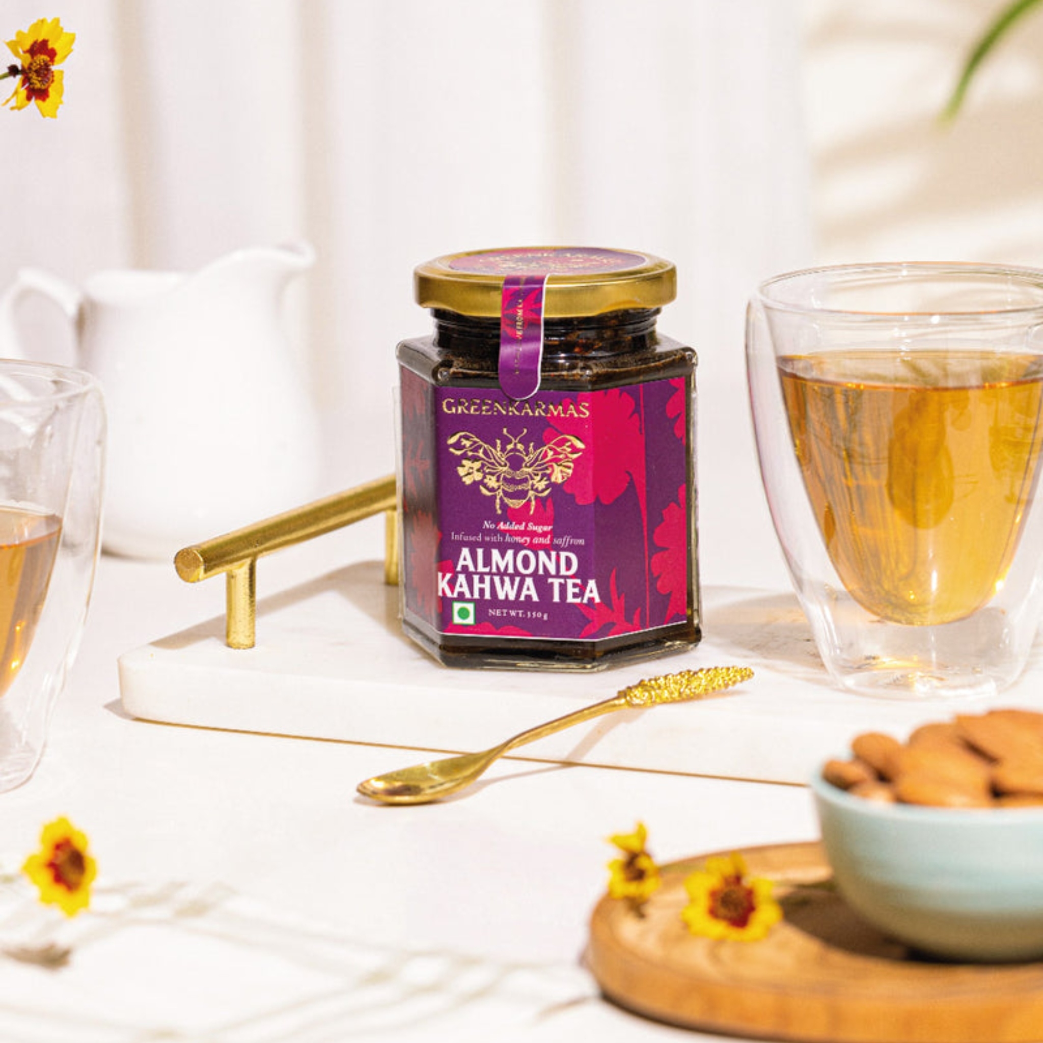 Almond Kahwa Tea- Ayurvedic