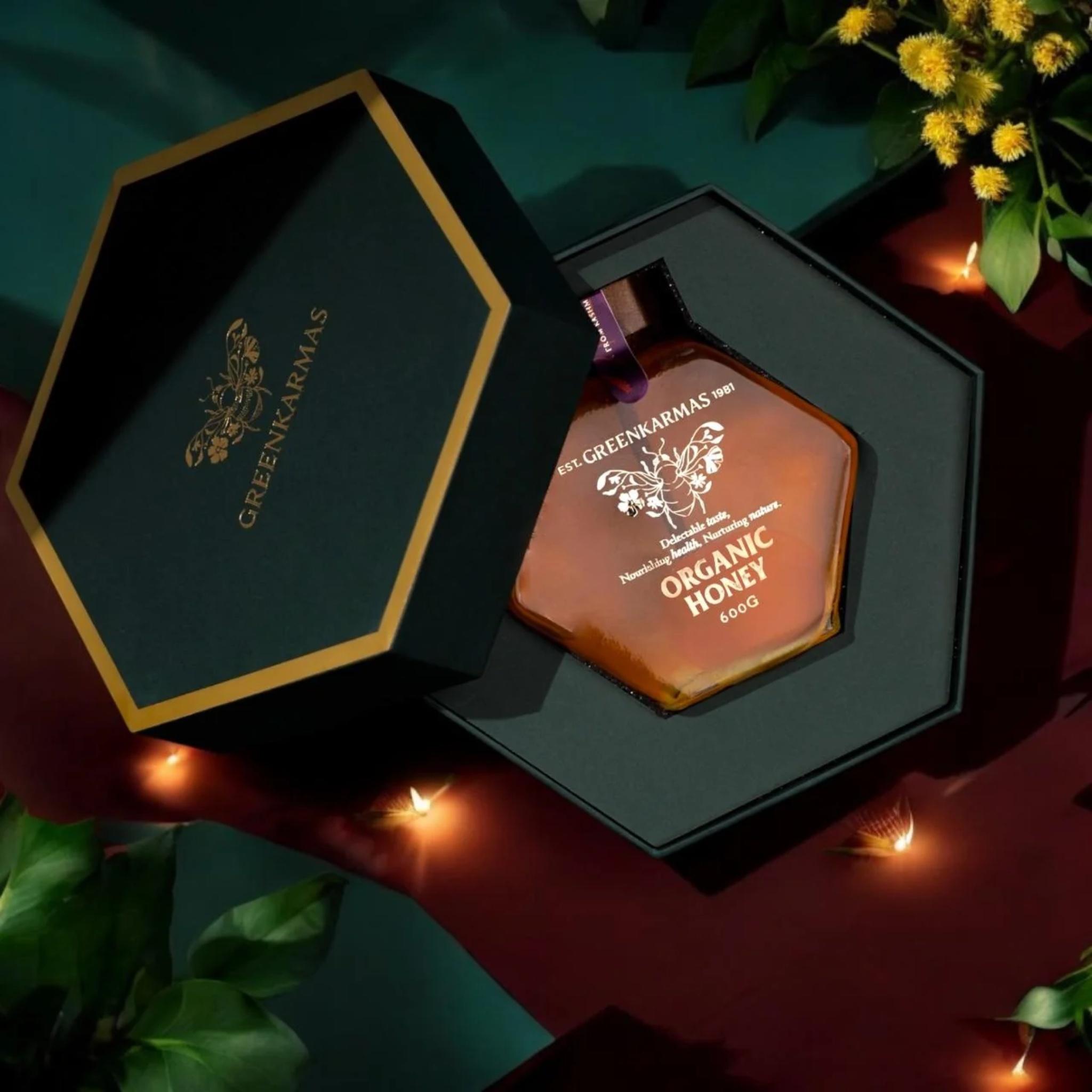 Artisanal Handmade Organic Honeycomb Box