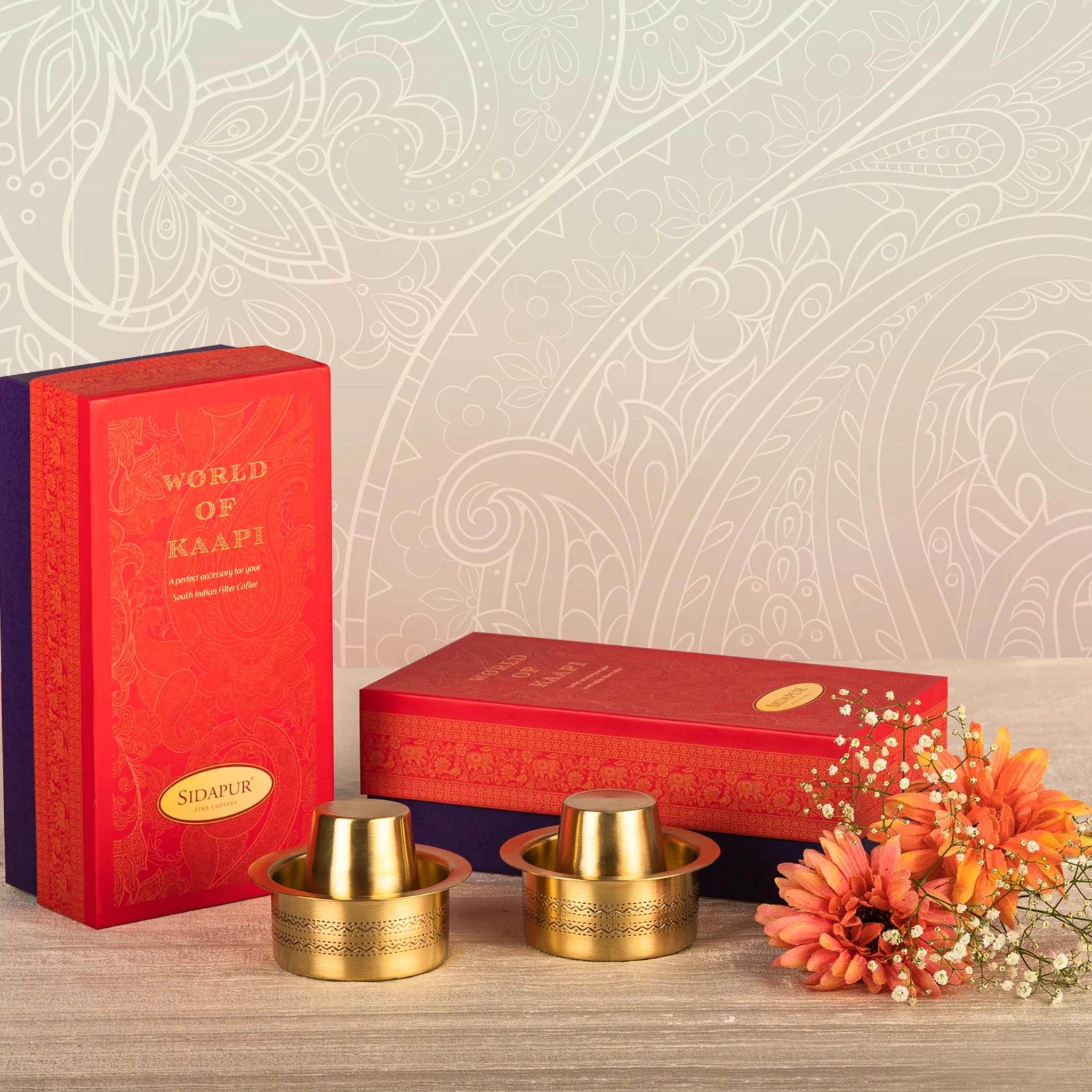 World of Kaapi – Etched Dabara Gift Box