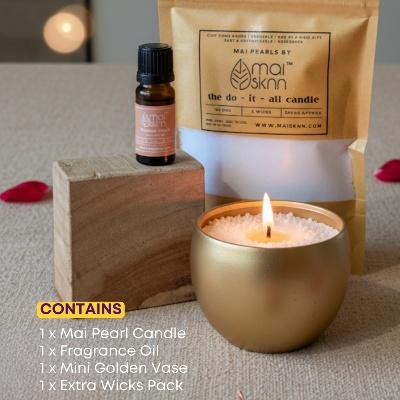 Mini Vase Decorative Candle