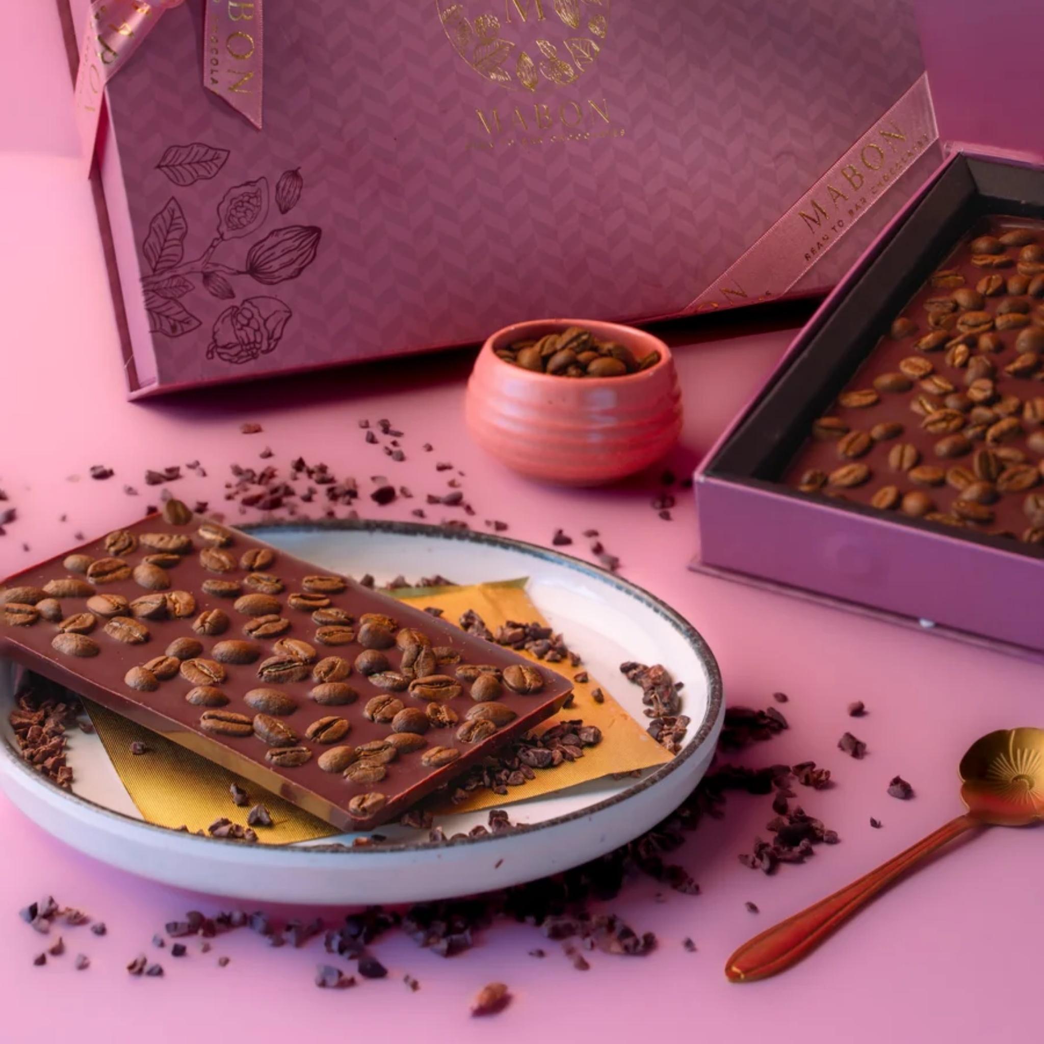TIRAMISU BARK 64% DARK CHOCOLATE GIFT BOX
