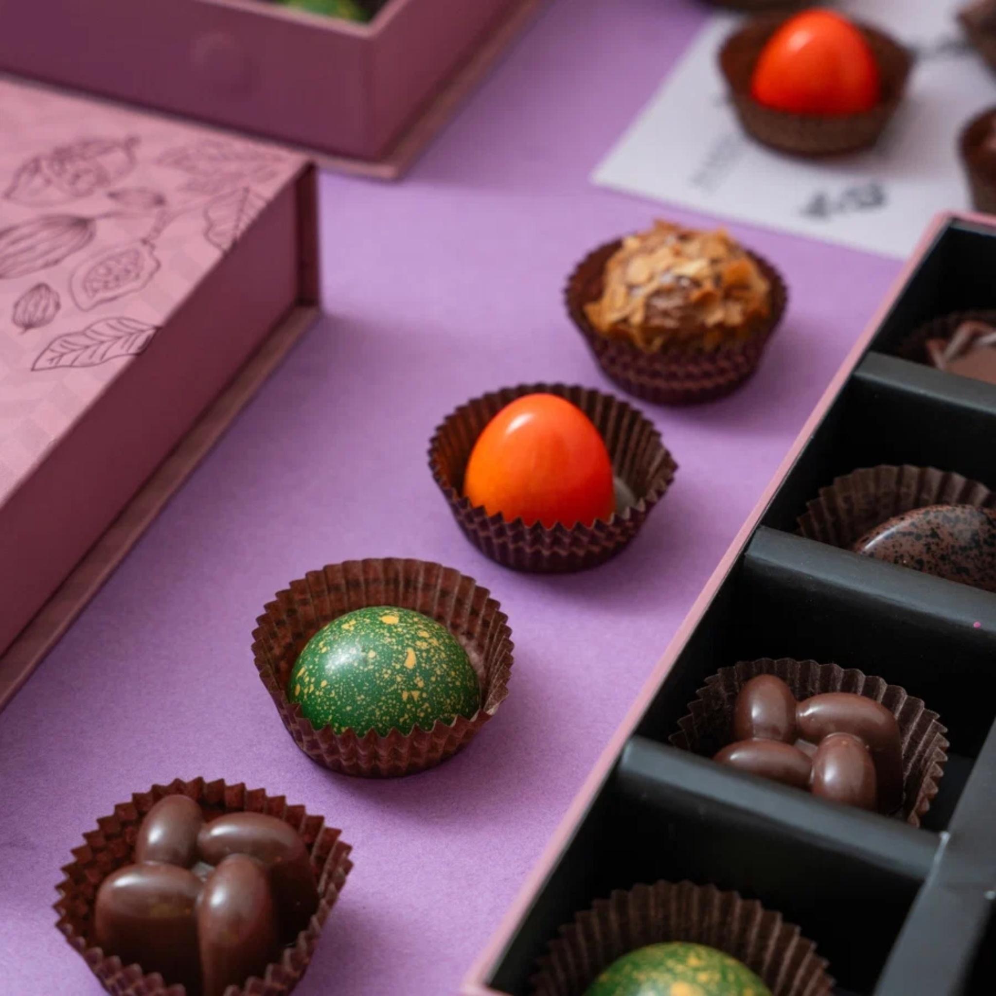 Luxury Chocolate Bonbons (Box of 12)