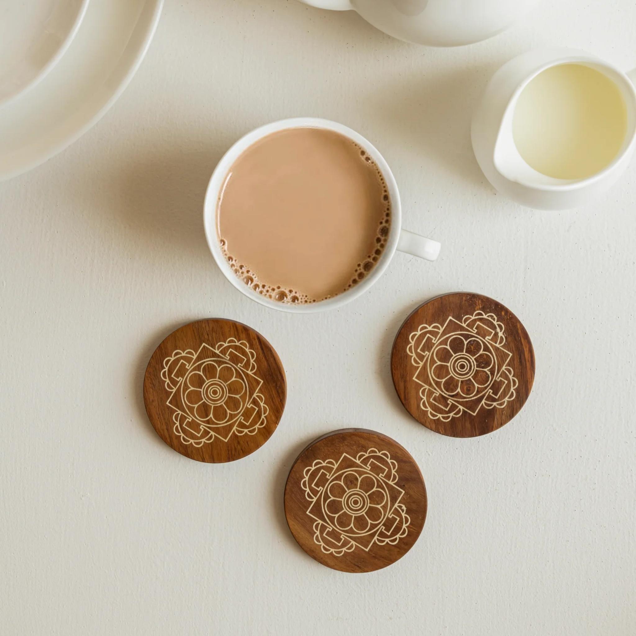 Mandala Coasters