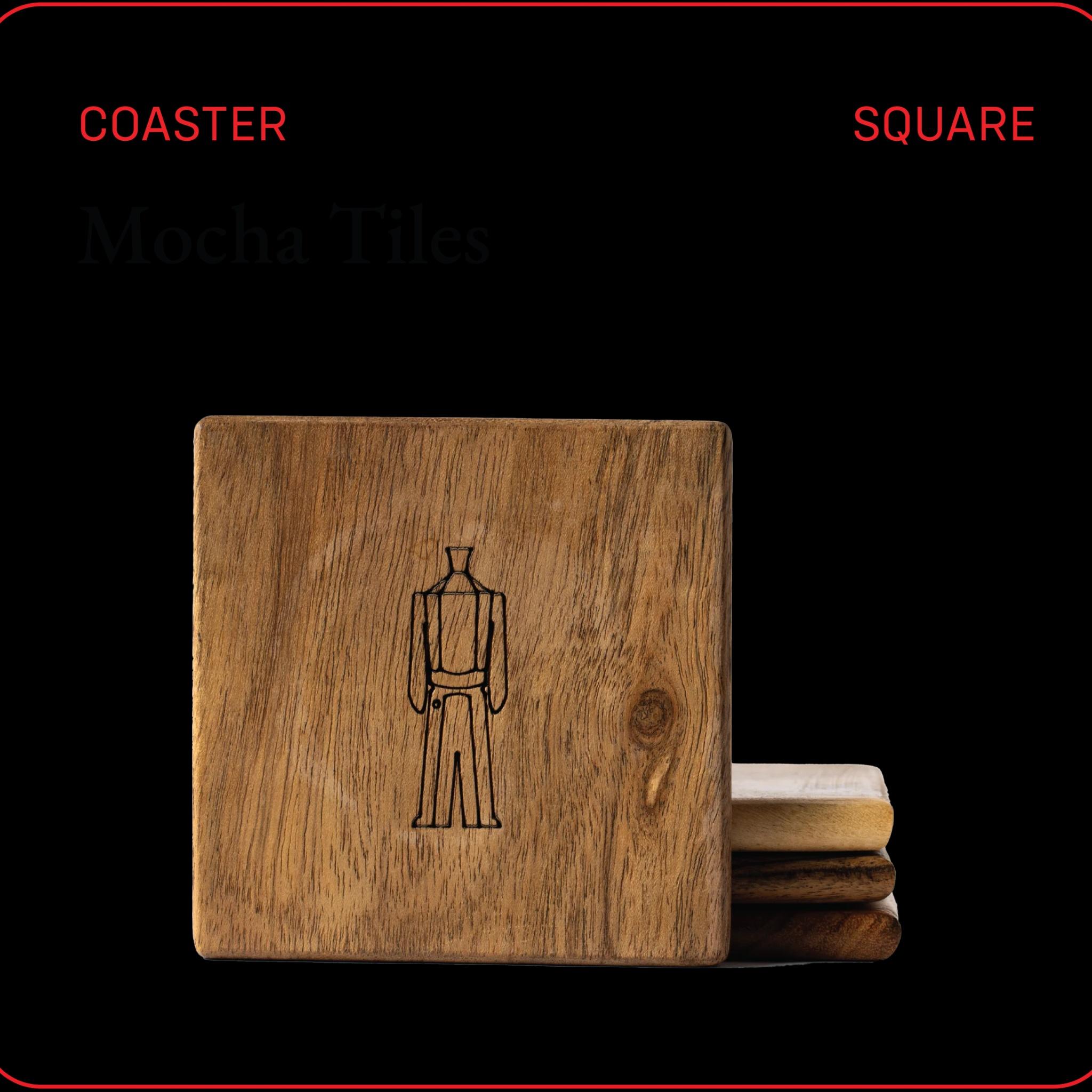 Mocha Tiles (Set of 2)