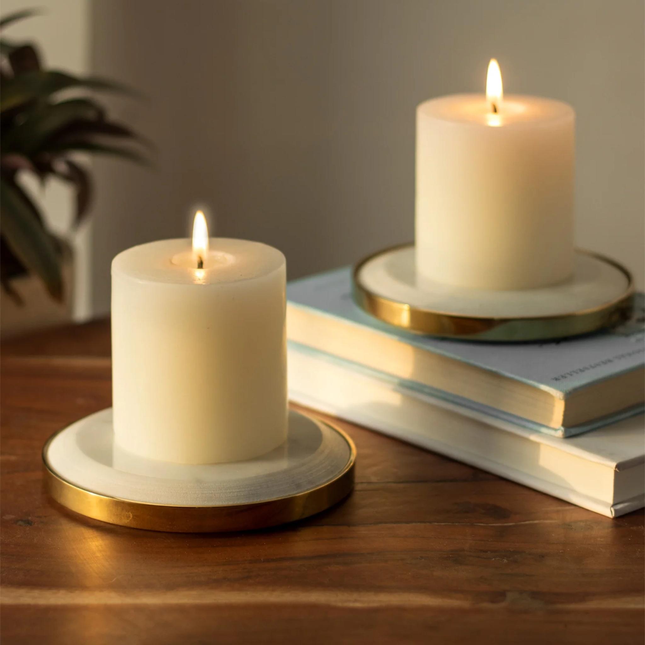 Yang Candle Plates