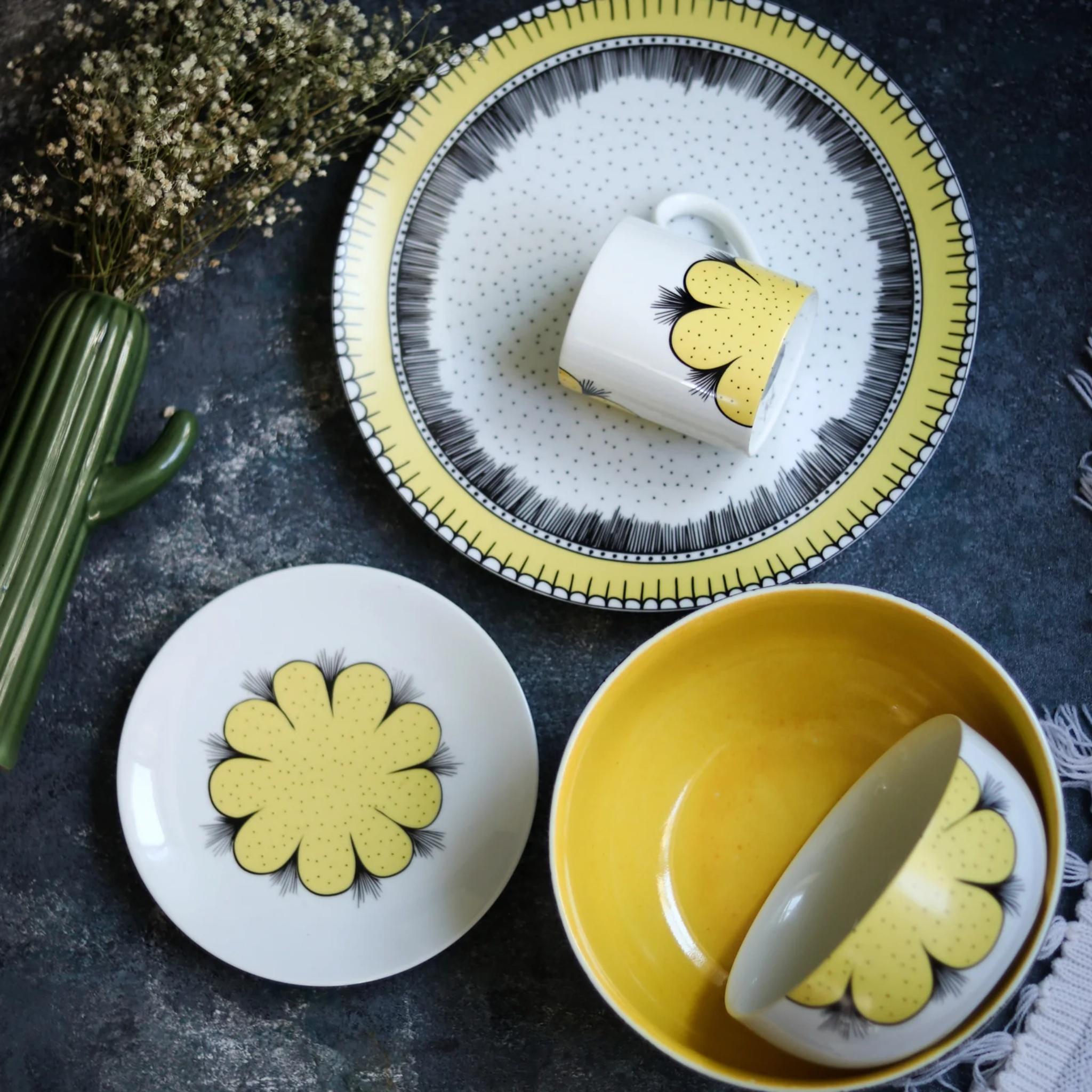 The Marigold Field - 14pc Dinner Set