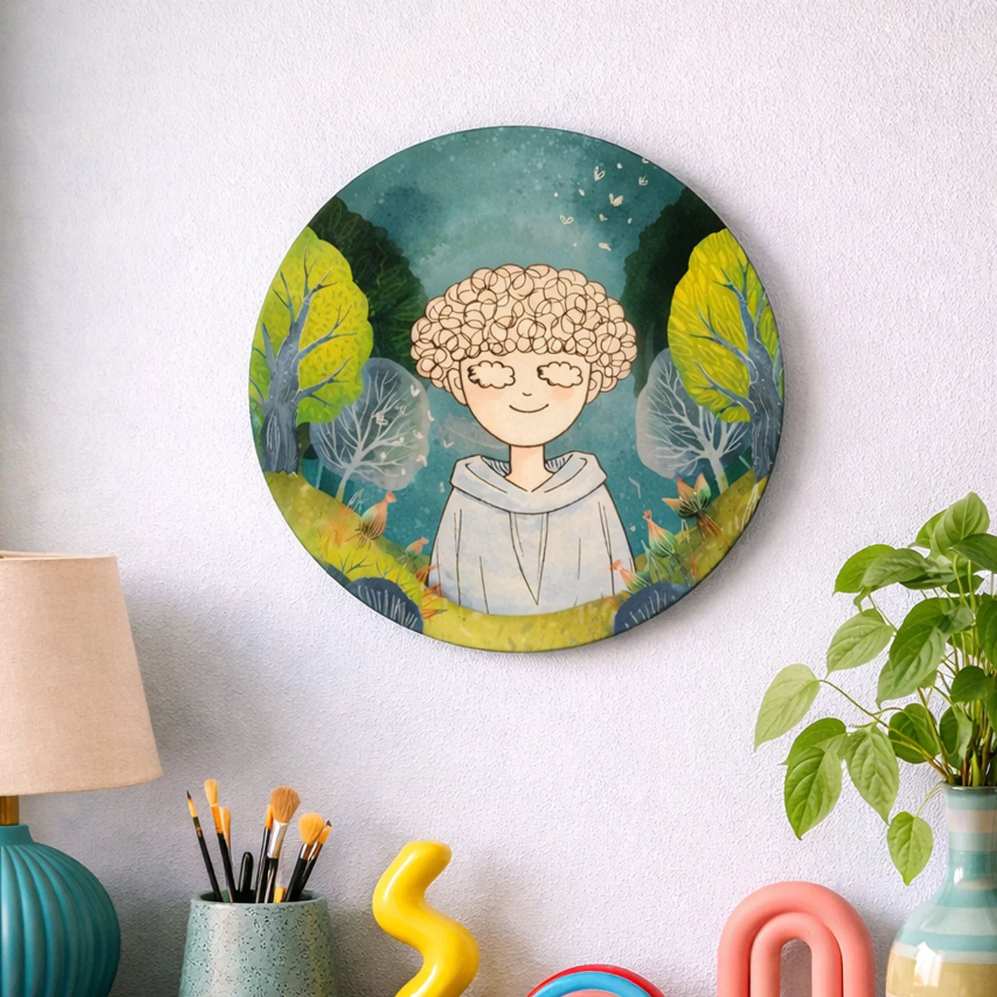 Meadow of thoughts - Decor Plate