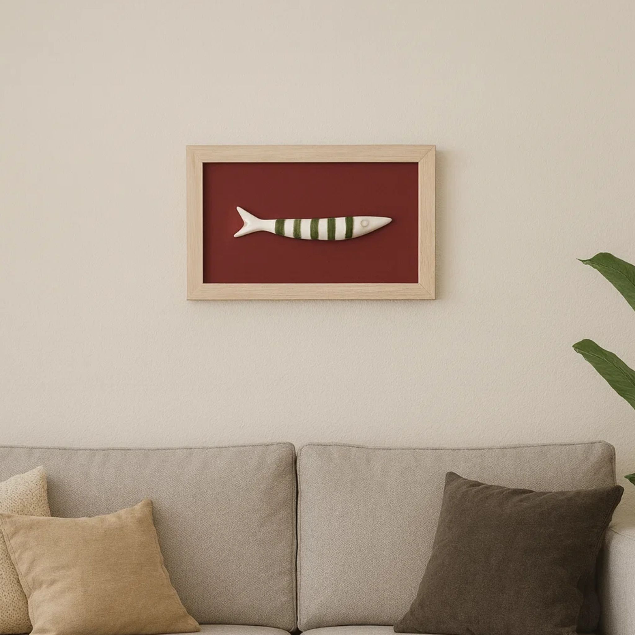 Modern Coastal Wall Art – Quirky Handblown Fish Design for Home & Gift Décor by RUSTIC HORSE GLASS STUDIO | Tooffi