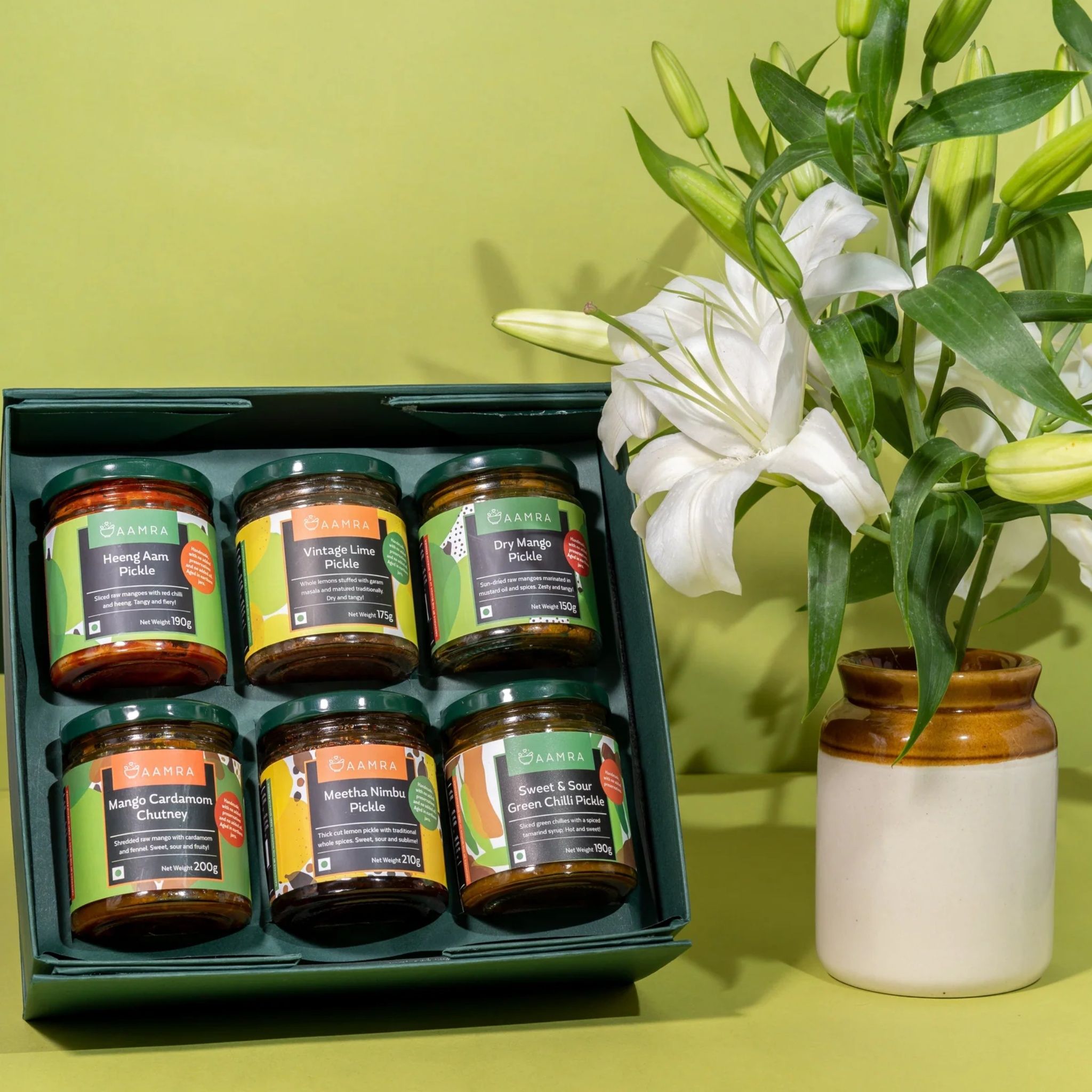 Heritage Pickles Hamper by Aamra | Tooffi