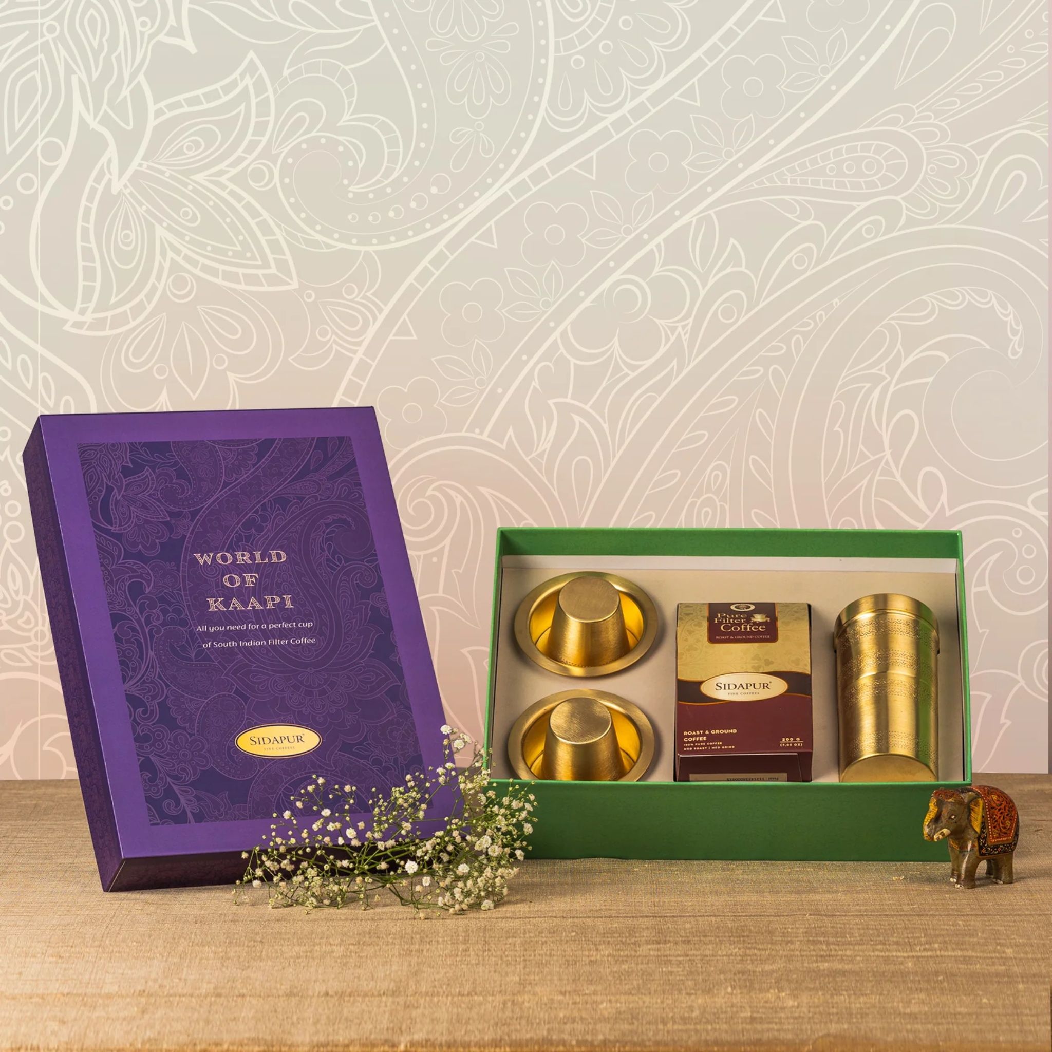 World of Kaapi - Filter Coffee Gift Box by TERRALIFE CONSUMER PRODUCTS & SERVICES PRIVATE LIMITED | Tooffi