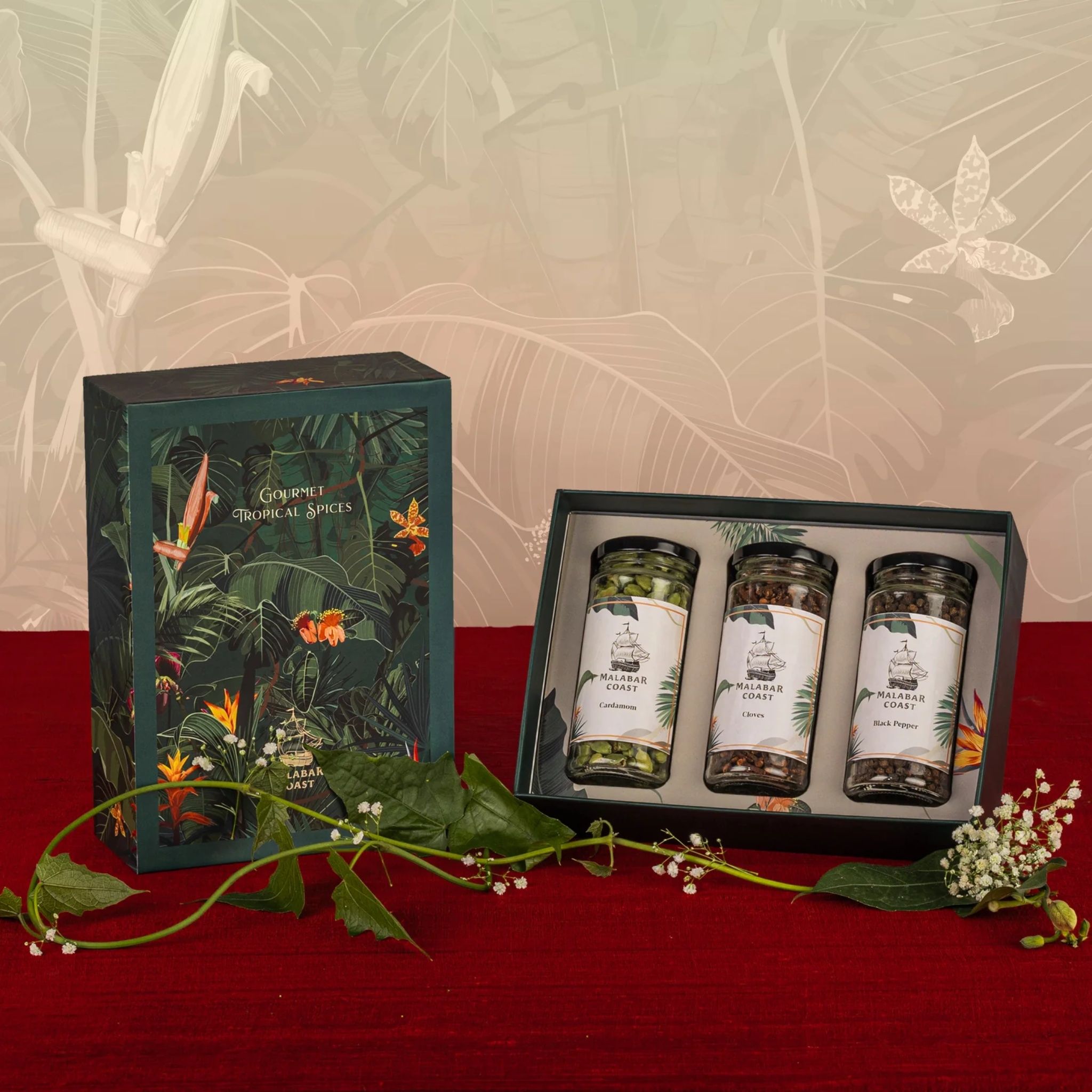 Tropical Gift Box - Gourmet Indian Spices by TERRALIFE CONSUMER PRODUCTS & SERVICES PRIVATE LIMITED | Tooffi