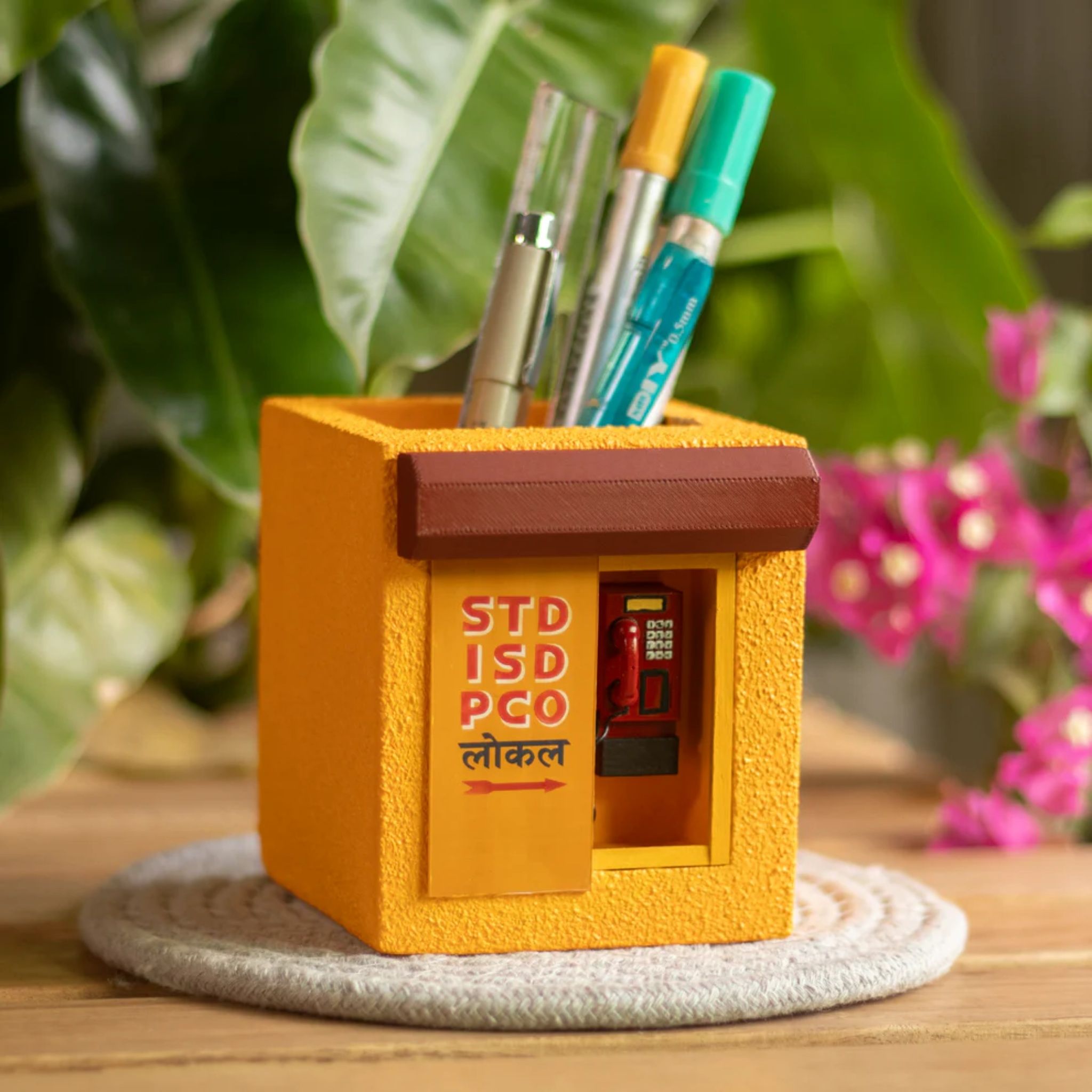 Handcrafted Mini Telephone booth