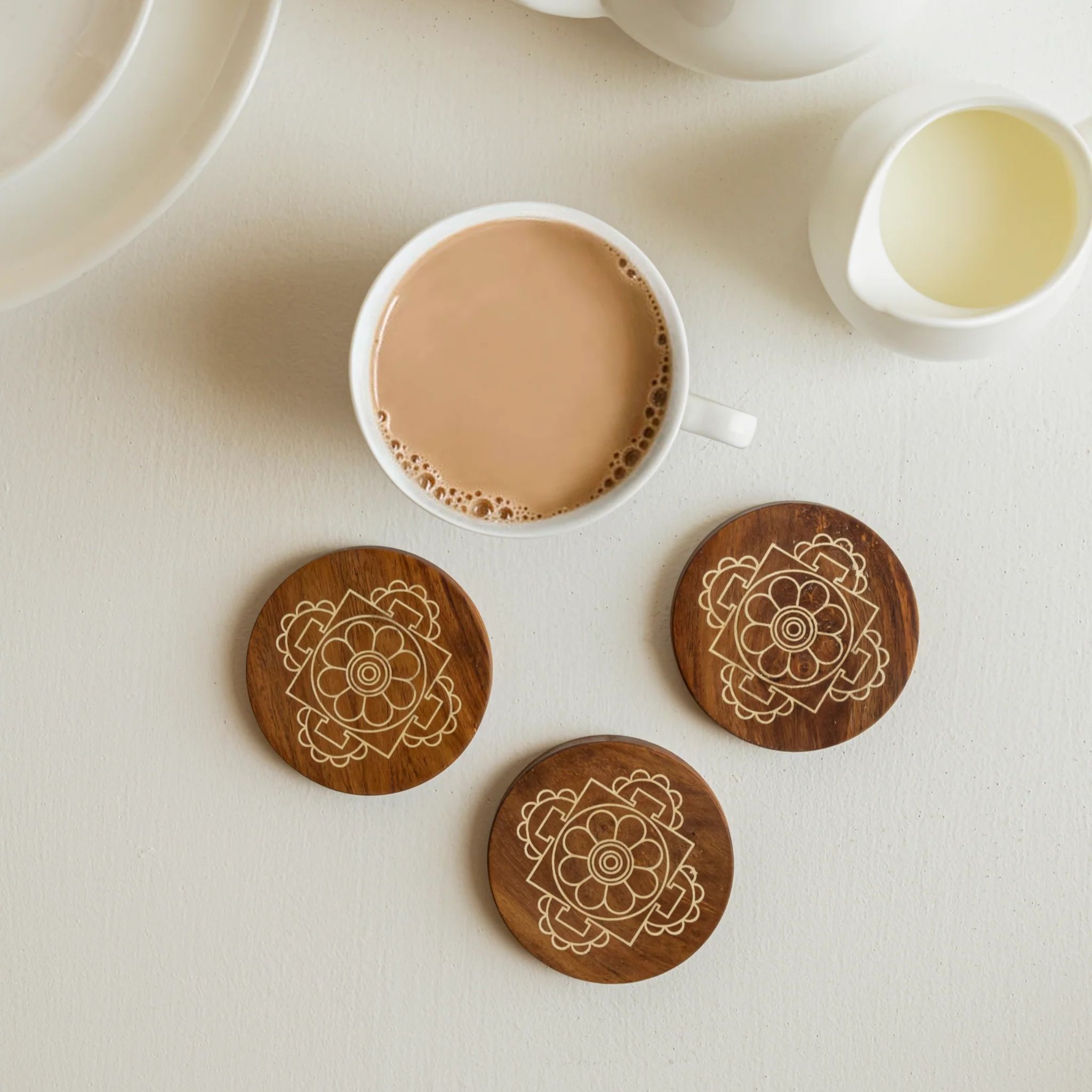 Mandala Coasters by Saswata | Tooffi