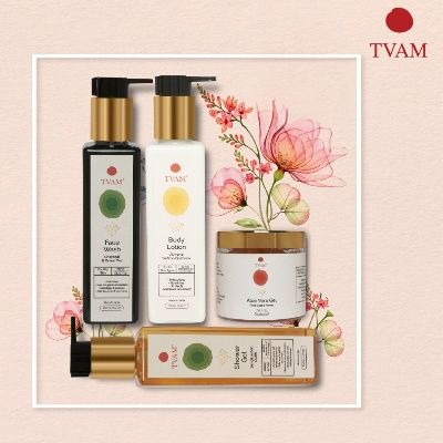 Weekly Luxury Bathing Ritual (Oily Skin) Hamper by TVAM Naturally yours | Tooffi
