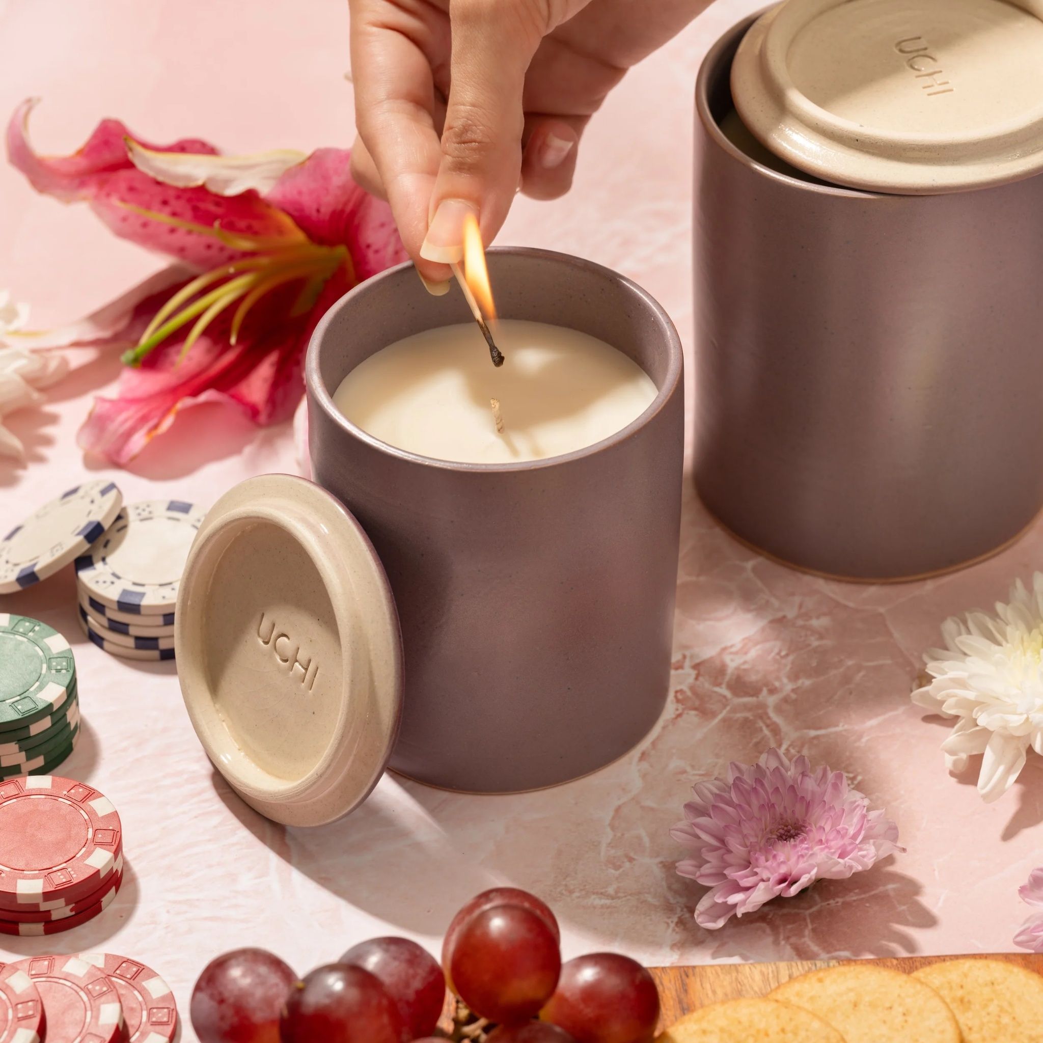 Velours candle by The Uchi Store | Tooffi