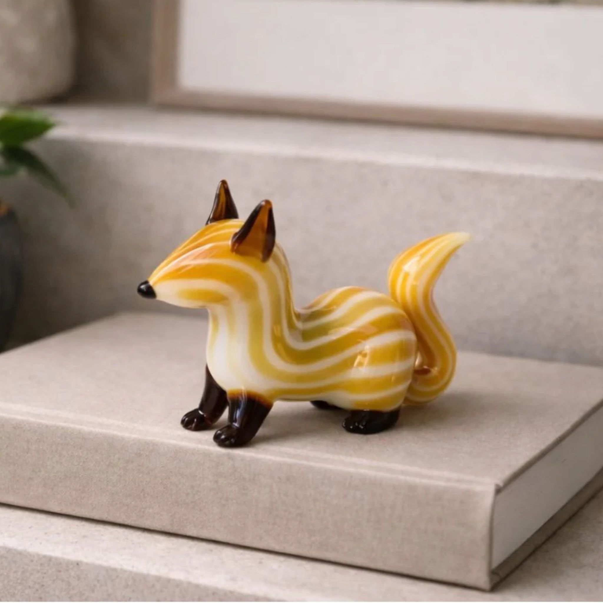 Morning Light Gilhari- The Gentle Watcher by RUSTIC HORSE GLASS STUDIO | Tooffi