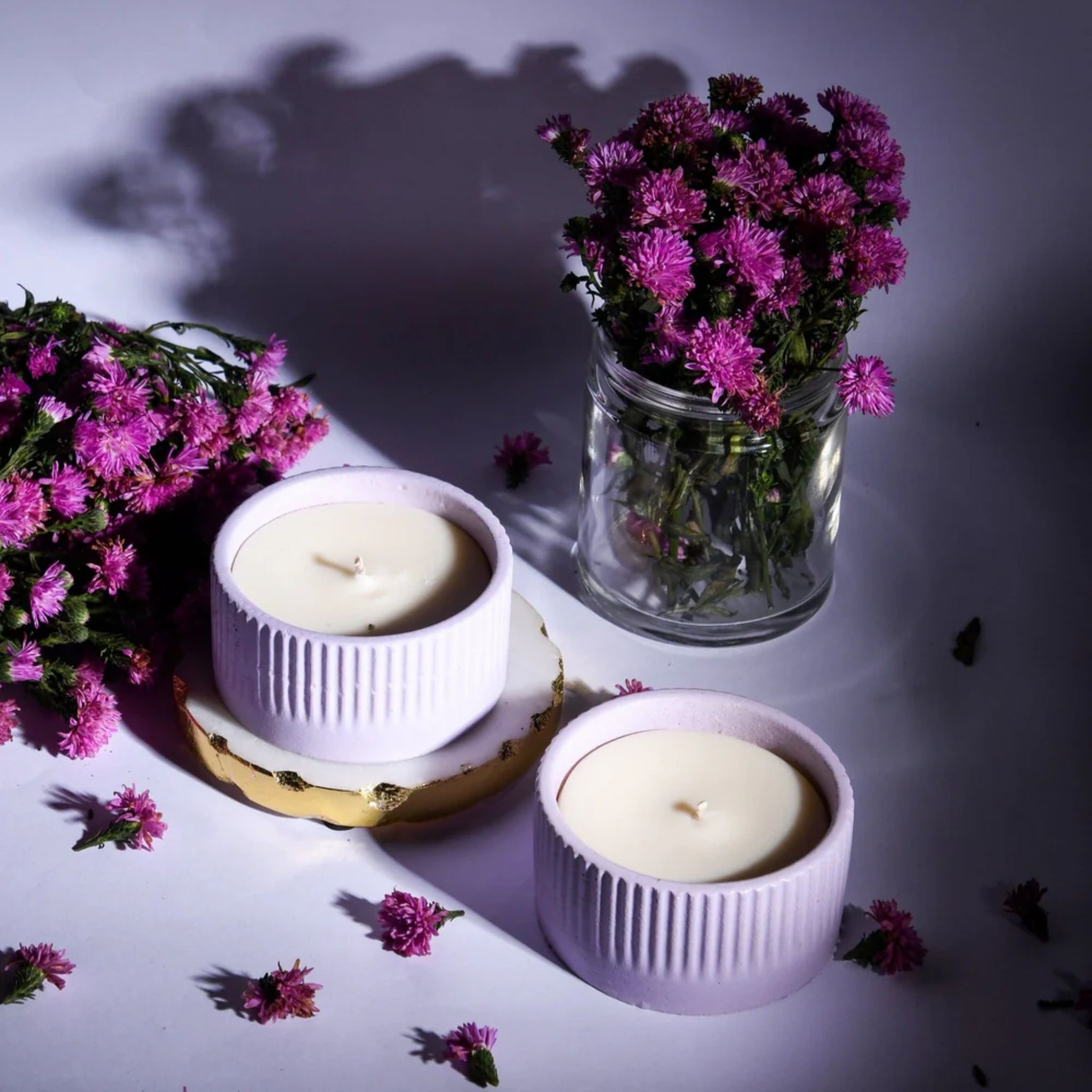 Mini Lavender Candle