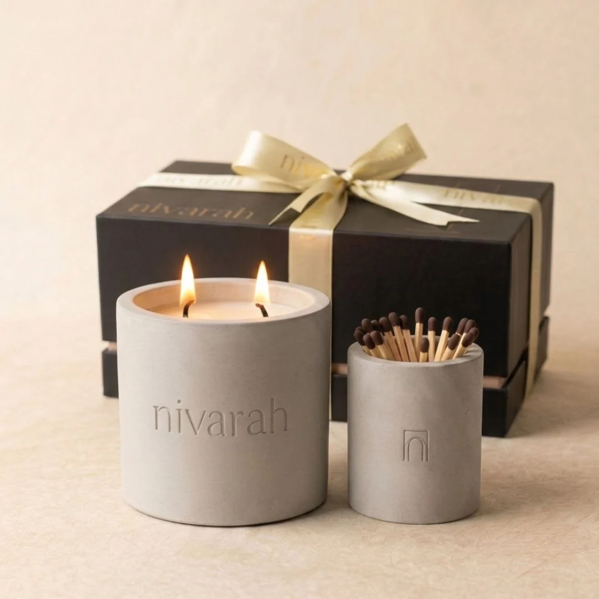 Coastal Breeze Concrete Candle