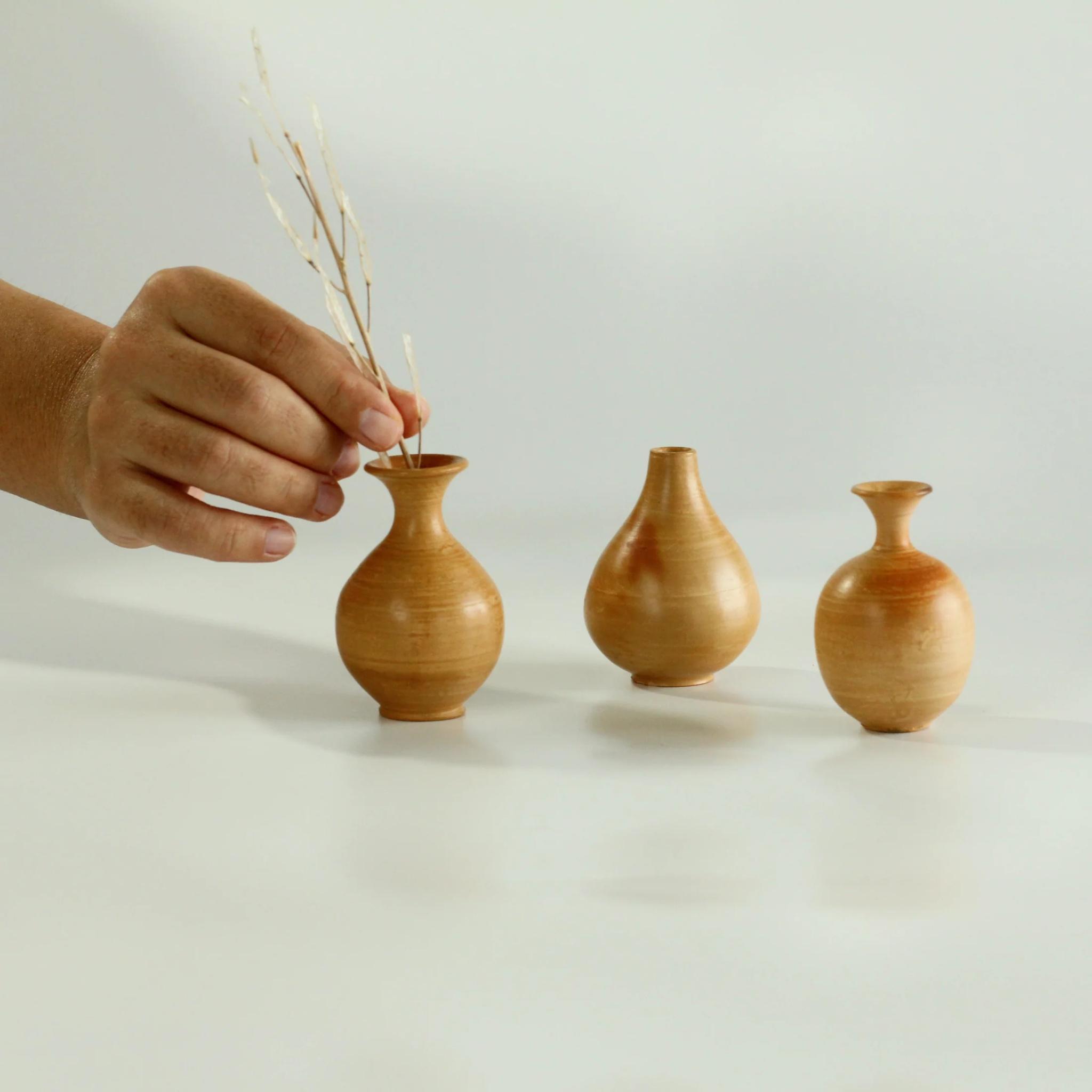 Tierra Miniature Vases – Set of 3